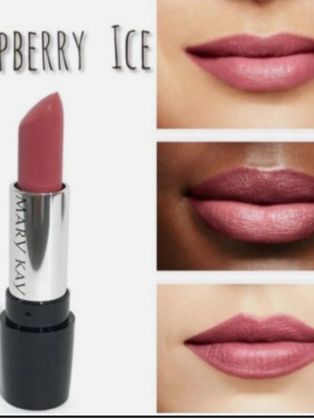 Mary Kay Raspberry Ice Lipstick -Gel Matte